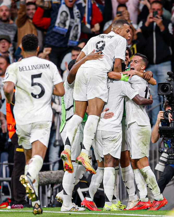 레알 마드리드 도르트문트 챔스 5-2 대역전승 UEFA 챔피언스리그 비니시우스 해트트릭